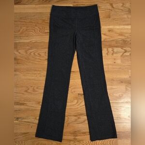 Flared-leg Athletic Yoga Pants / Leggings in Gray, Size S